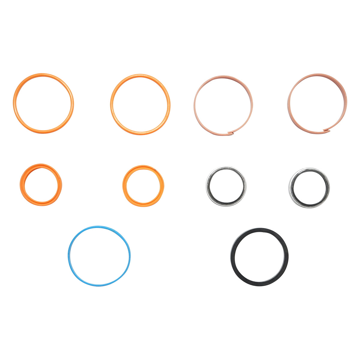 Seal kit for JCB hydraulic cylinder repair OEM code 991/00157 Breckner Germany